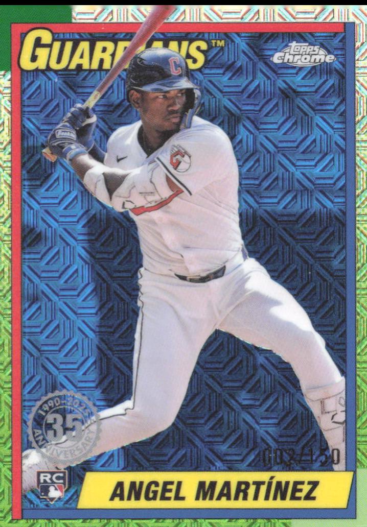 Angel Martinez #T90C-66 2025 Topps 1990 Chrome Baseball