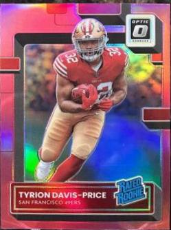 Tyrion Davis Price #226 Football Cards 2022 Panini Donruss Optic