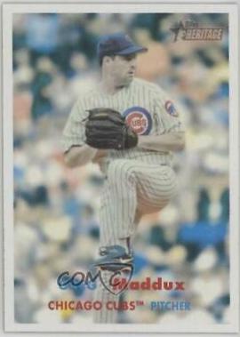 Greg Maddux #54 Baseball Cards 2006 Topps Heritage