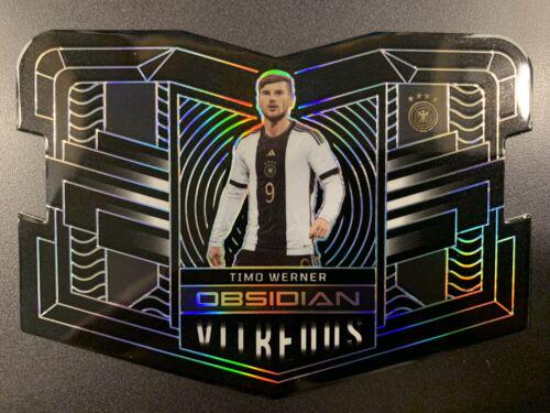 Timo Werner #7 Soccer Cards 2022 Panini Obsidian Vitreous