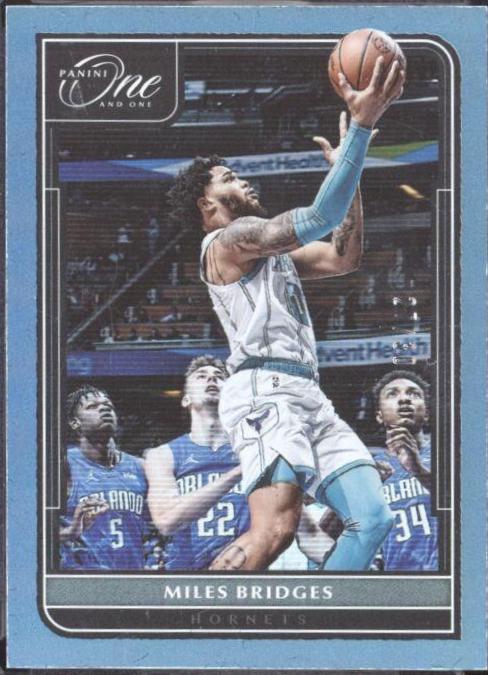 Miles Bridges [Blue] #52 Prices | 2021 Panini One and One | Basketball ...
