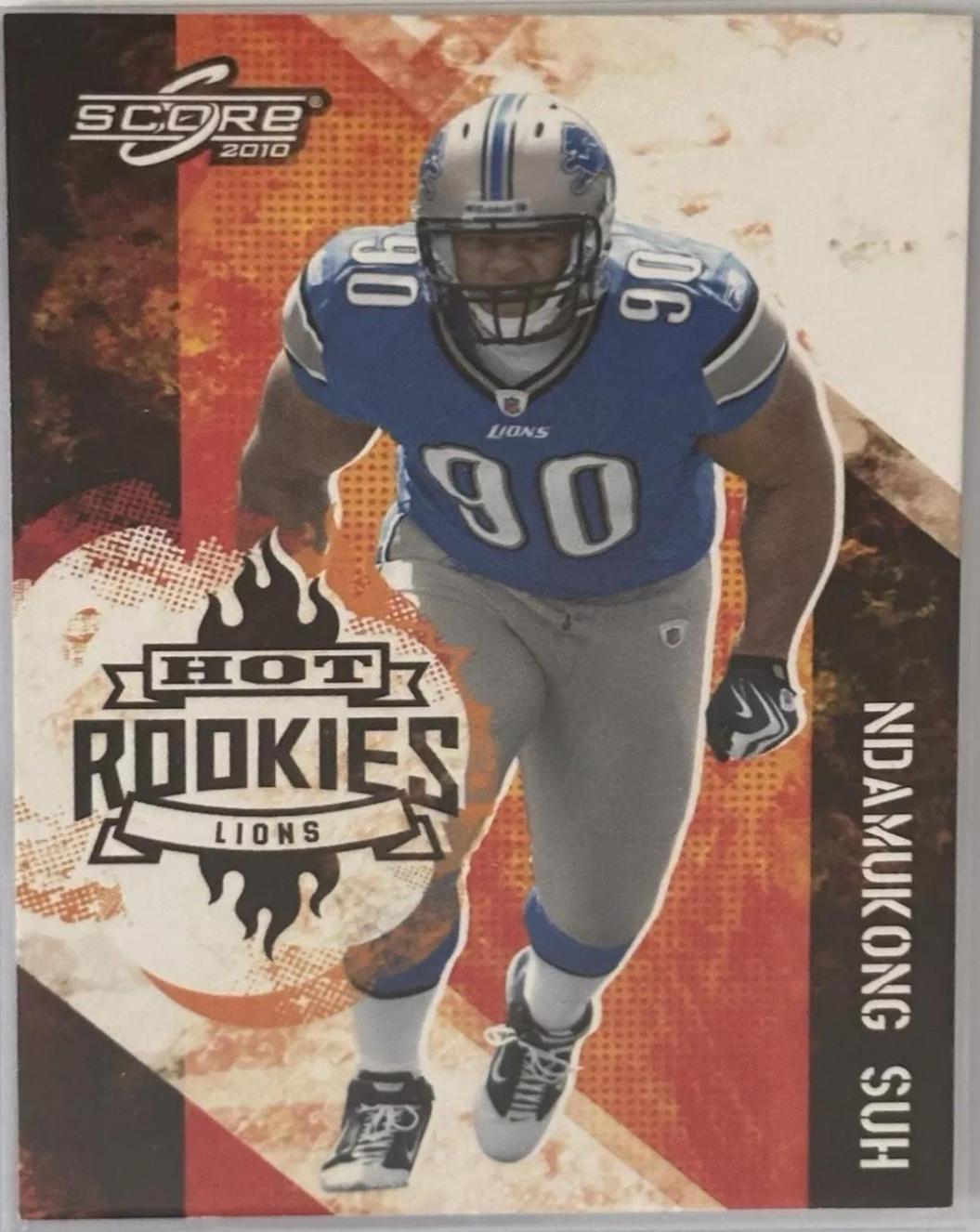Ndamukong Suh #5 Football Cards 2010 Panini Score