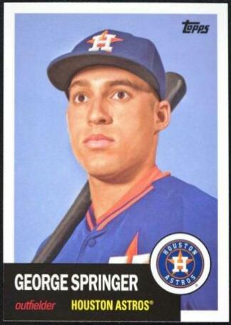 George Springer #15 Baseball Cards 2016 Topps Archives