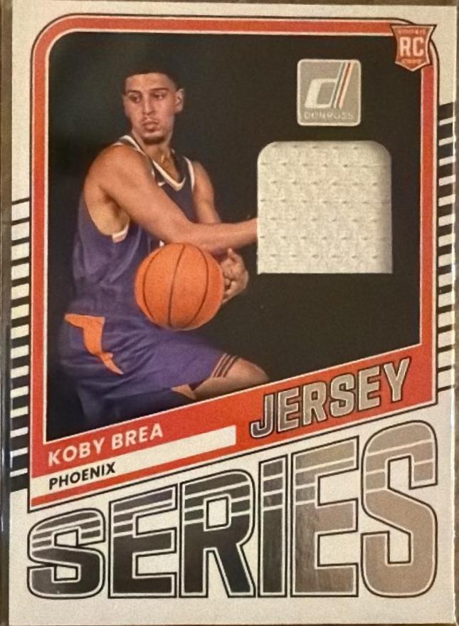 Koby Brea #17 2025 Panini Donruss Jersey Series Basketball