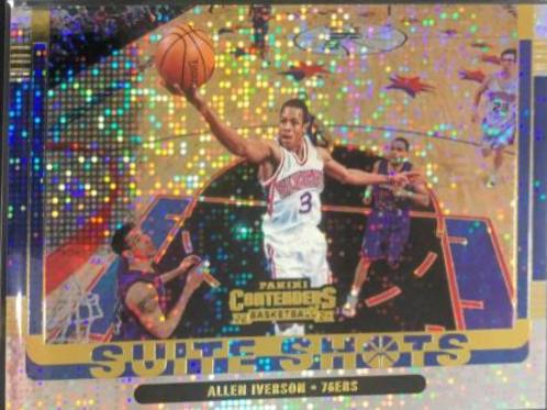 Allen Iverson #3 Basketball Cards 2022 Panini Contenders Suite Shots