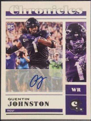 Quentin Johnston [Autograph] #3