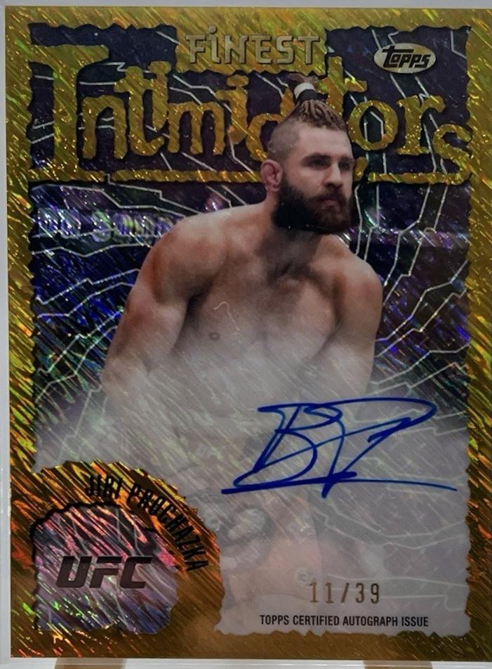 Jiri Prochazka [Gold Shimmer Refractor] #IA-JPR Prices | 2024