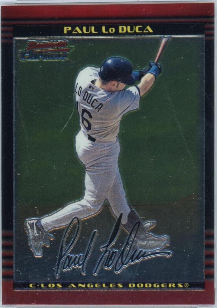 Paul LO Duca #8 Baseball Cards 2002 Bowman Chrome