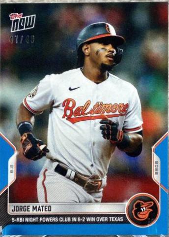 Jorge Mateo [Blue] #644