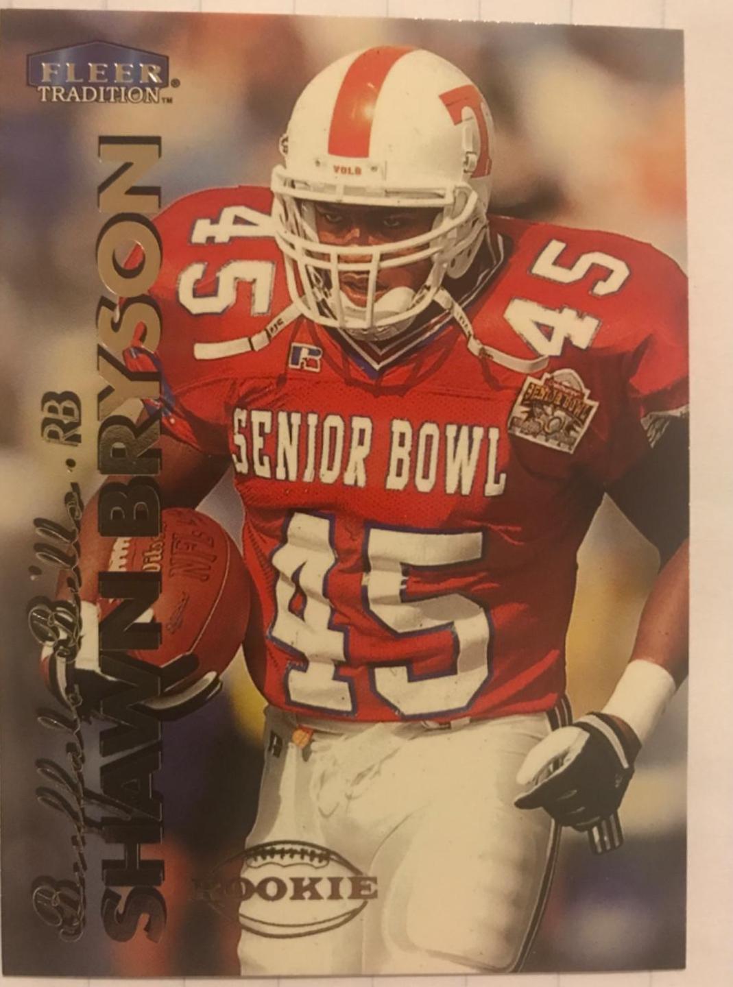 Shawn Bryson #258 Football Cards 1999 Fleer Tradition