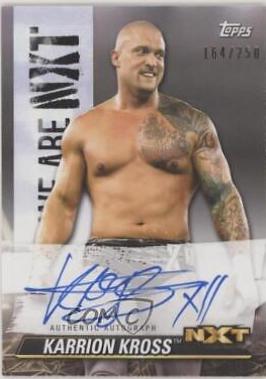 Karrion Kross #A-KK Wrestling Cards 2021 Topps WWE We Are NXT Autographs