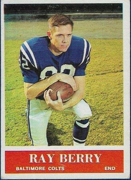 Ray Berry #1 Football Cards 1964 Philadelphia