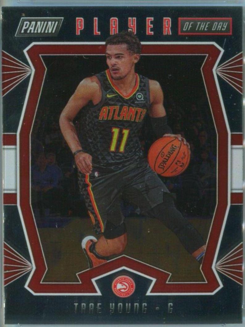 Trae Young #15 2019 Panini NBA Player Of The Day