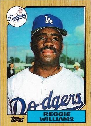 Reggie Williams #232 Baseball Cards 1987 Topps