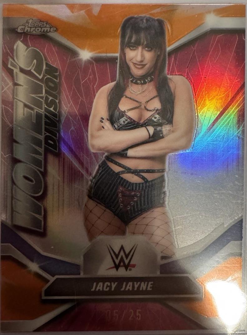 Jacy Jayne [Orange Refractor] #WDV-7