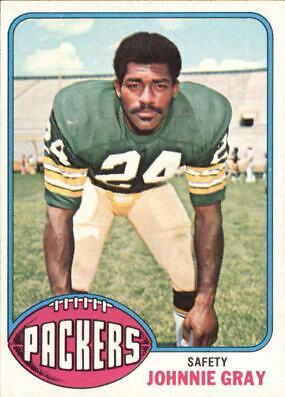 Johnnie Gray #41 Football Cards 1976 Topps