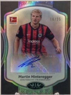 Martin Hinteregger #TO-MH Soccer Cards 2021 Topps Tier One Bundesliga Autographs