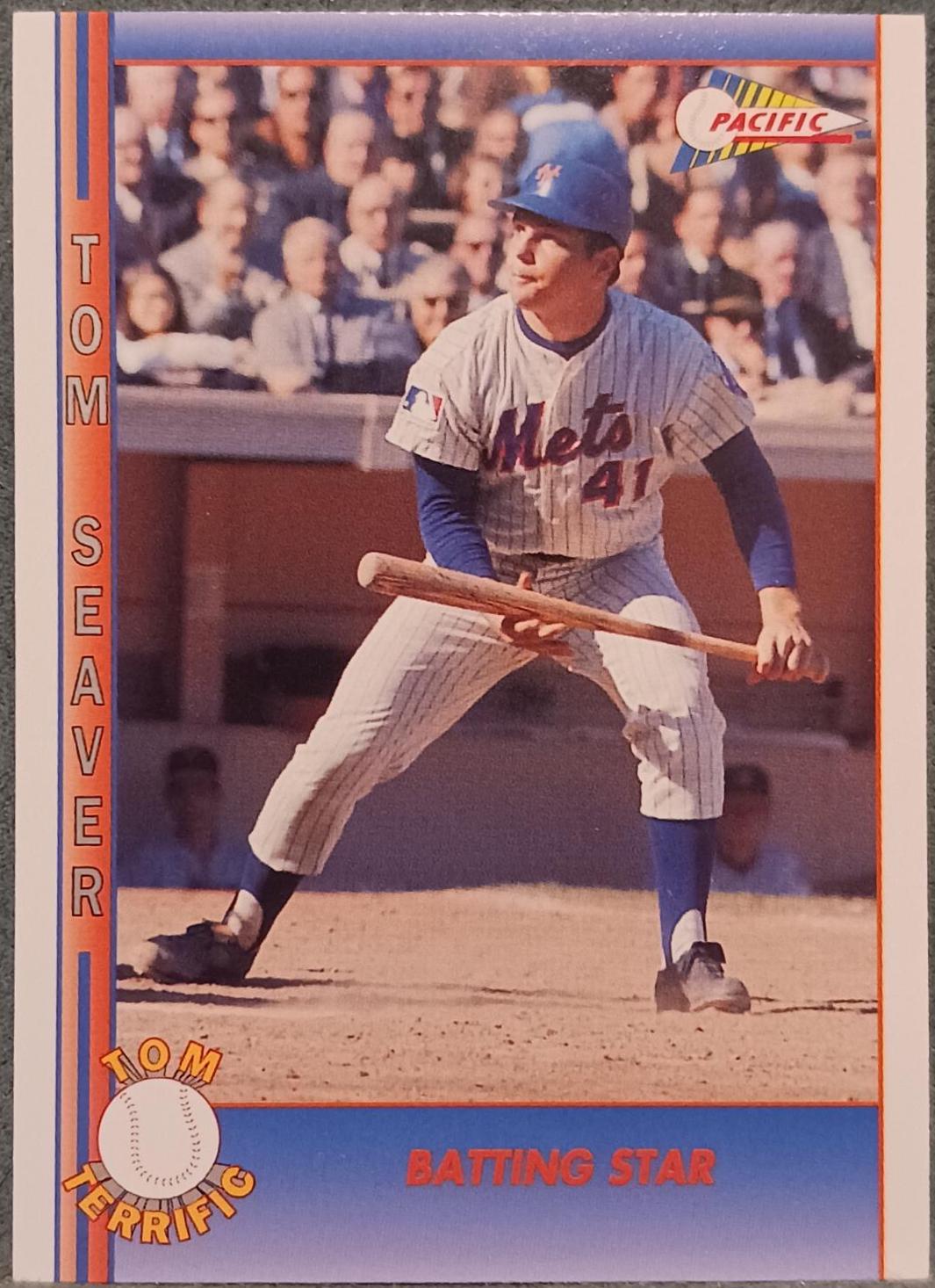 Tom Seaver #23 Baseball Cards 1992 Pacific Tom Seaver
