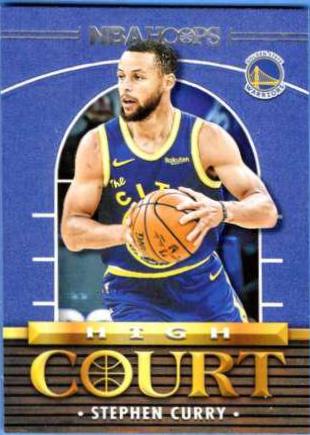 Stephen Curry #1 Basketball Cards 2021 Panini Hoops High Court