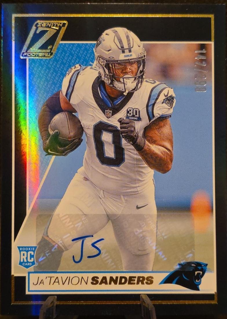 Ja'Tavion Sanders #144 Football Cards 2024 Panini Zenith