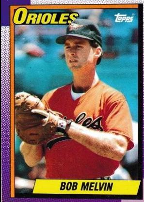 Bob Melvin #626 Baseball Cards 1990 Topps