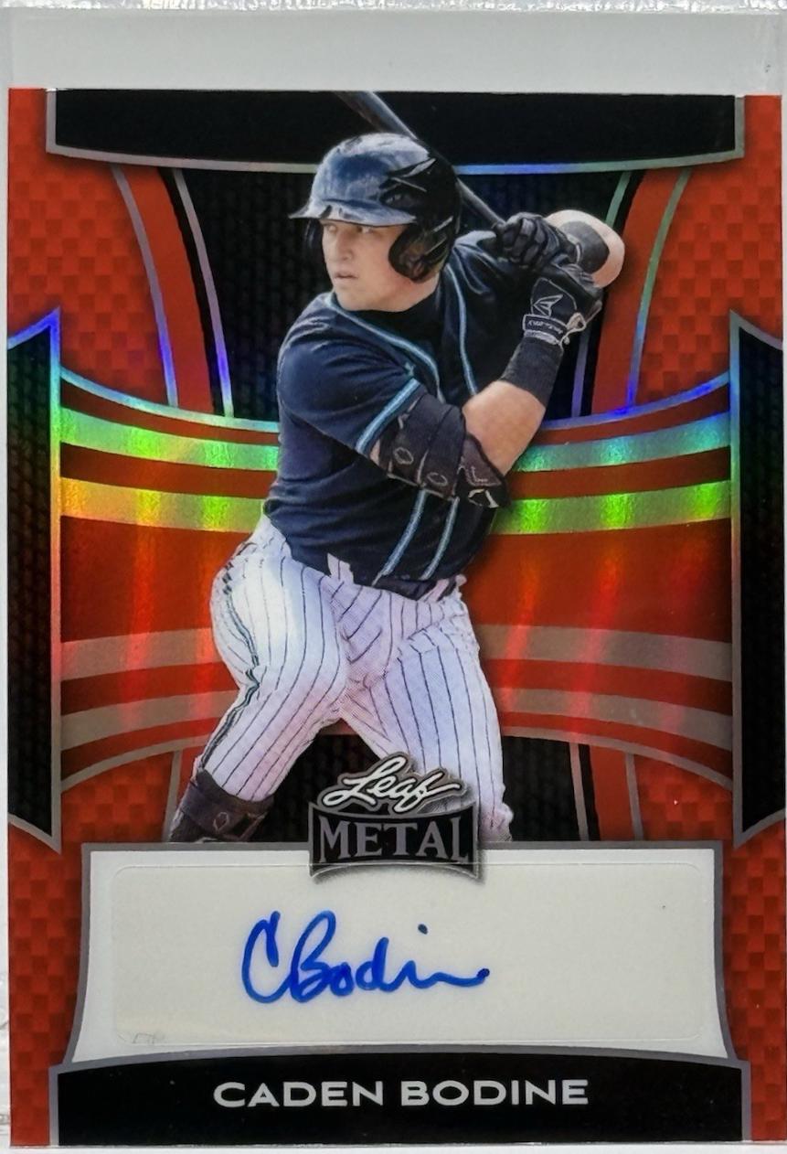 Caden Bodine [Prismatic Red] #BA-CB1