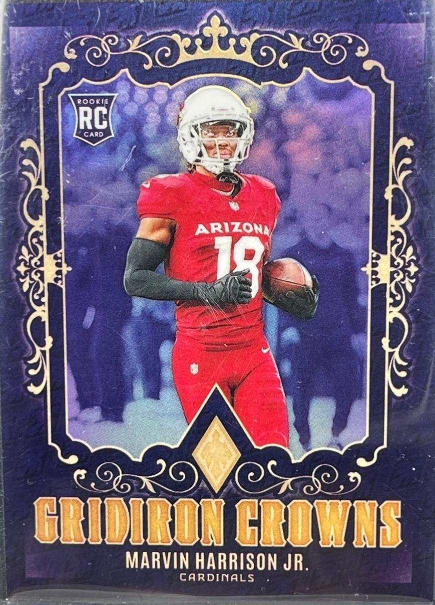 Marvin Harrison Jr. #GC-MHJ Football Cards 2024 Panini Phoenix Gridiron Crowns