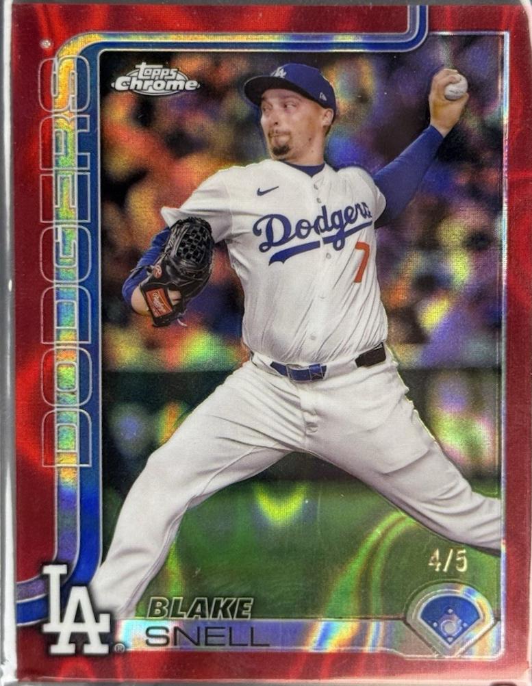 Blake Snell [Red Lava] #175