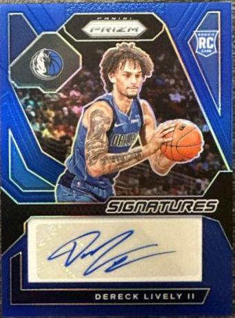 Dereck Lively II [Blue Prizm] #RSI-DLI