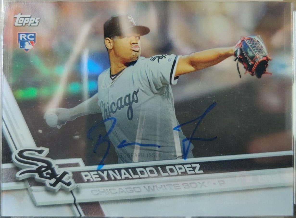 Reynaldo Lopez #CAAU-RL 2017 Topps Clearly Authentic Baseball Autographs
