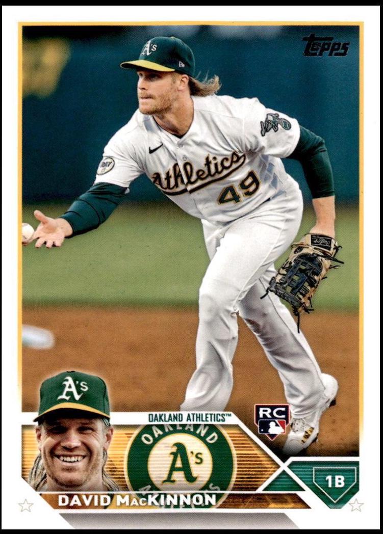 David MacKinnon #276 Baseball Cards 2023 Topps