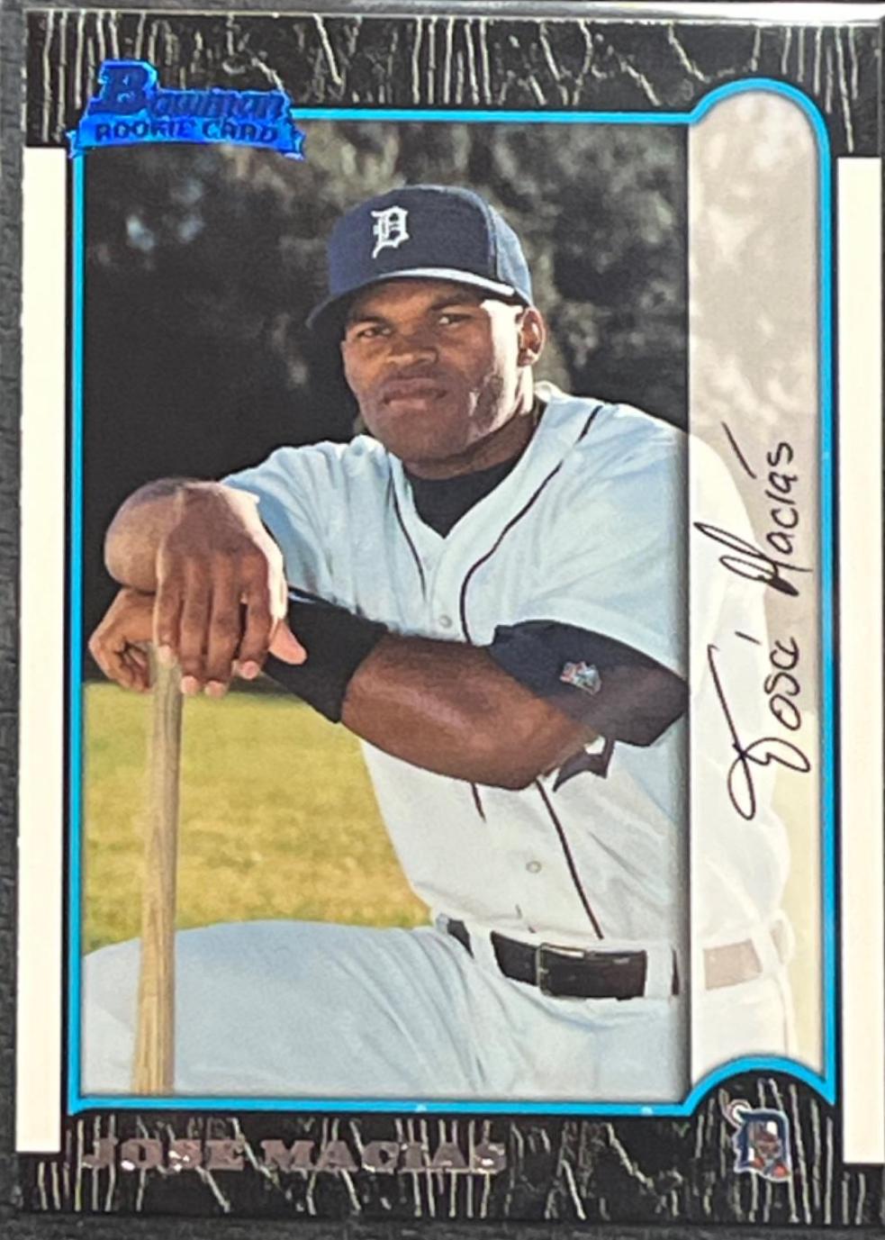 Jose Macias #309 Baseball Cards 1999 Bowman
