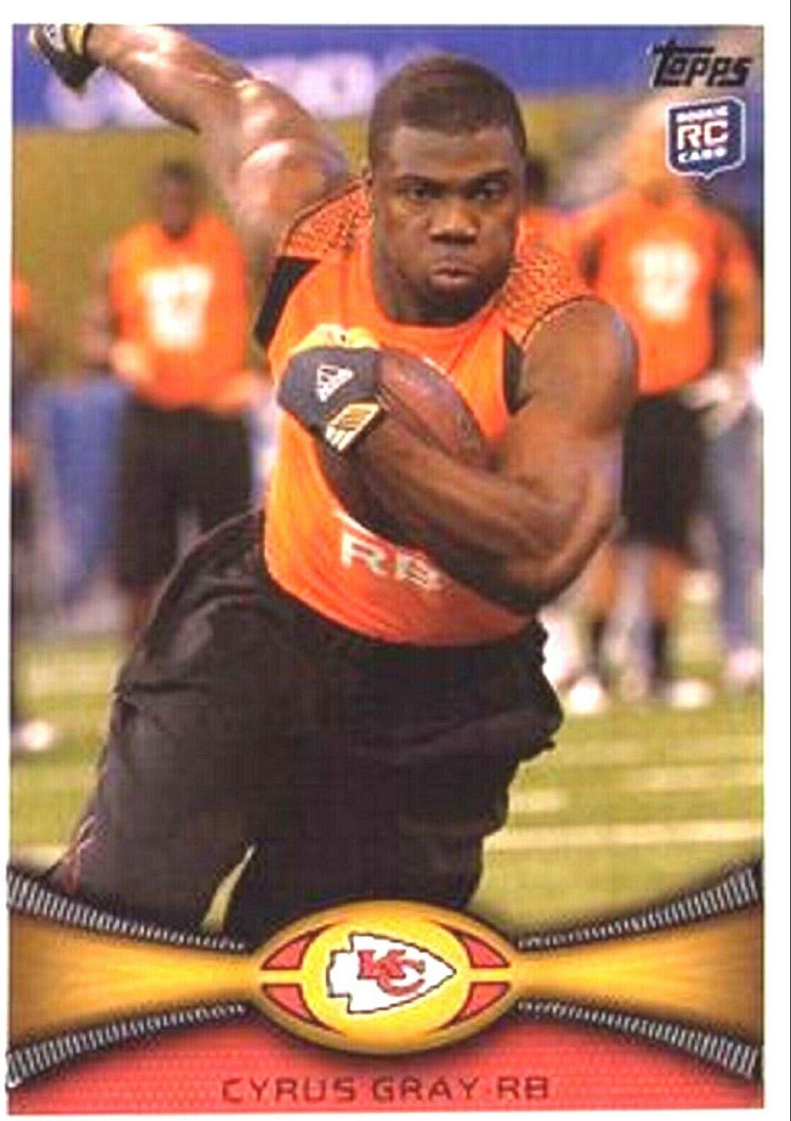 Cyrus Gray #146 Football Cards 2012 Topps