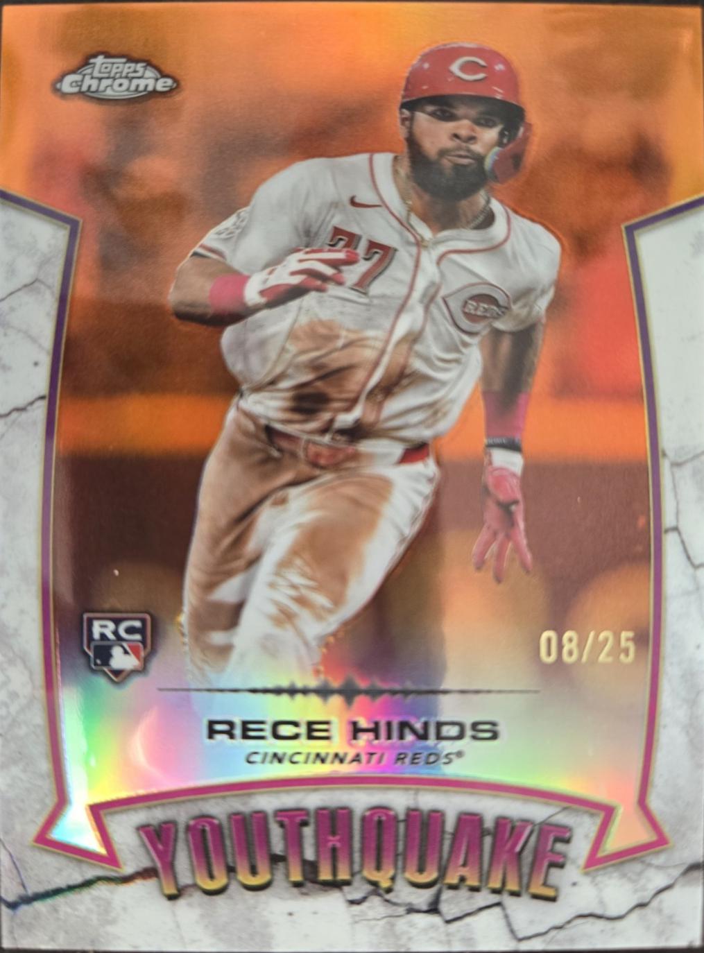 Rece Hinds [Orange Refractor] #YQ-23