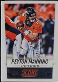 Peyton Manning #66 Football Cards 2014 Panini Score