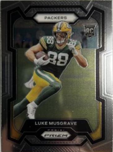 Luke Musgrave #337 Football Cards 2023 Panini Prizm