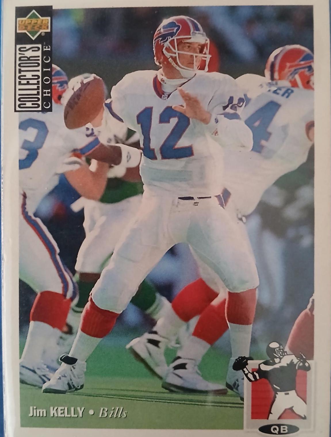 Jim Kelly #2 Football Cards 1994 Collector's Choice Spanish
