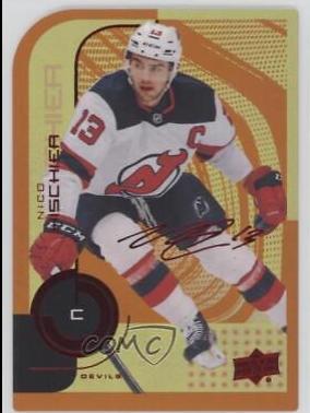 Nico Hischier #53 Hockey Cards 2022 Upper Deck MVP Colors and Contours