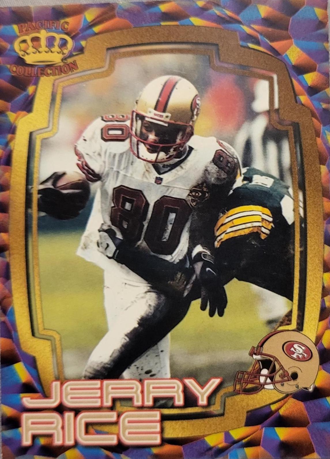 Jerry Rice #51 Football Cards 1997 Pacific Dynagon Best Kept Secrets