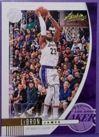 LeBron James #66 2019-20 Panini Absolute Memorabilia Basketball