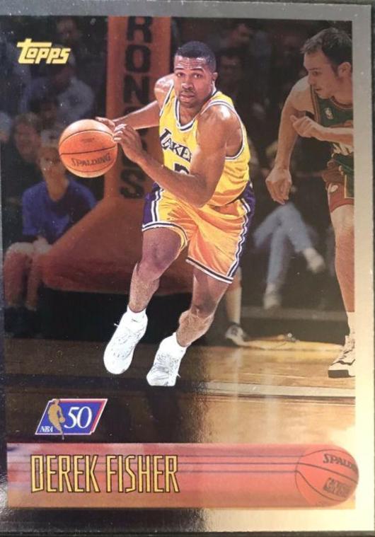 Derek Fisher #206 1996-97 Topps Basketball