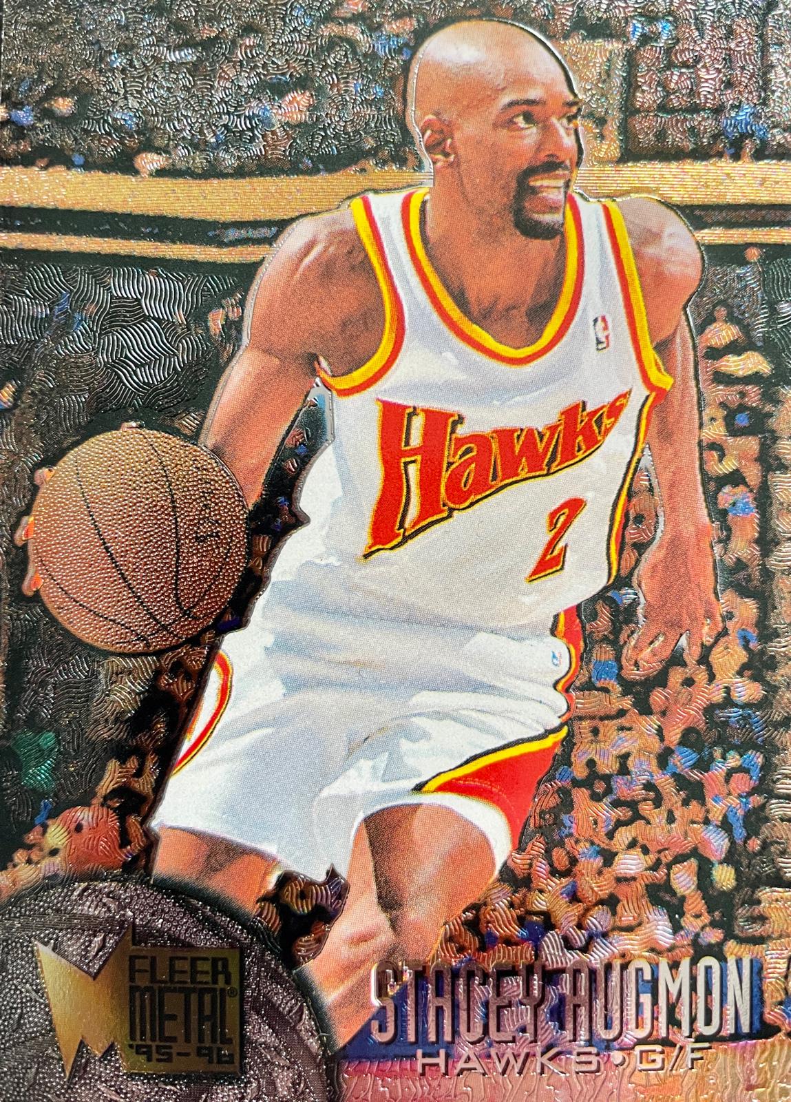 Stacey Augmon #1 Basketball Cards 1995 Metal
