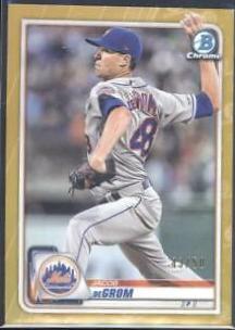Jacob deGrom [Gold Refractor] #27