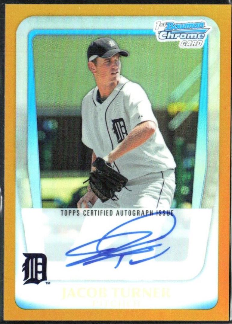 Jacob Turner [Gold Refractor] #BCP185