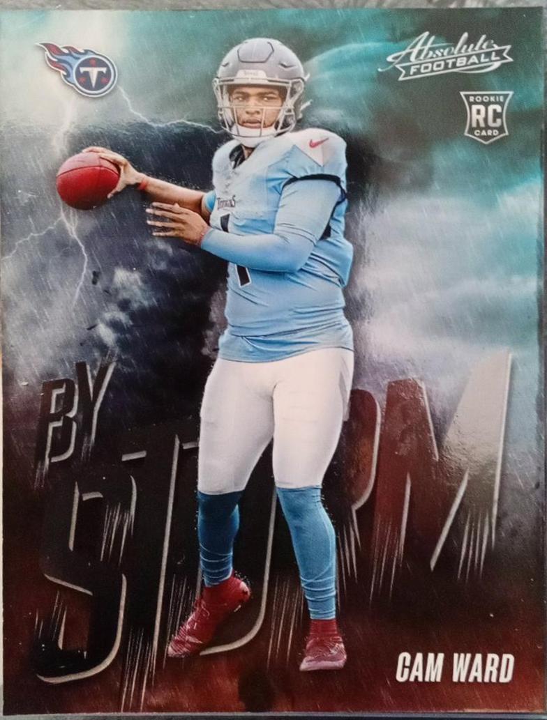 Cam Ward #3 2025 Panini Absolute Countdown Calendar Football By Storm