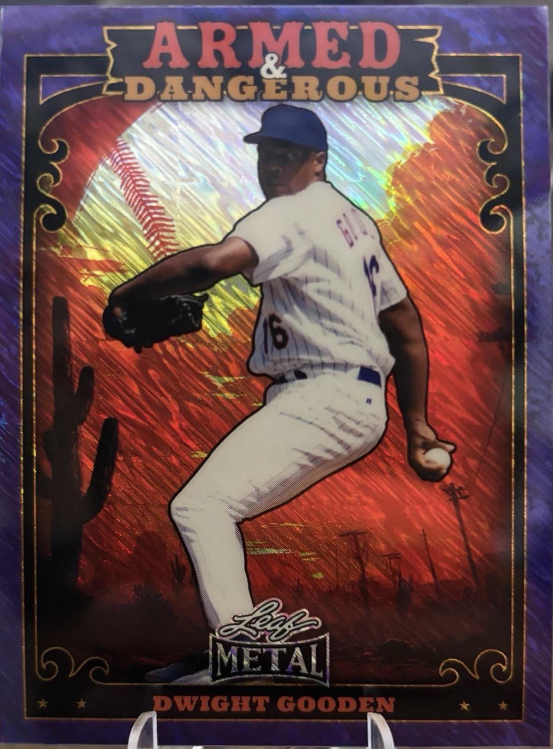 Dwight Gooden #AWB-18 2026 Leaf Metal Armed And Dangerous Western Baseball