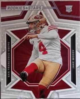 Jake Moody #146 Football Cards 2023 Panini Rookies & Stars