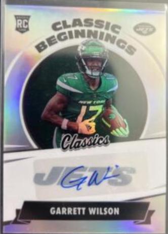 Garrett Wilson [Signature] #CB-10