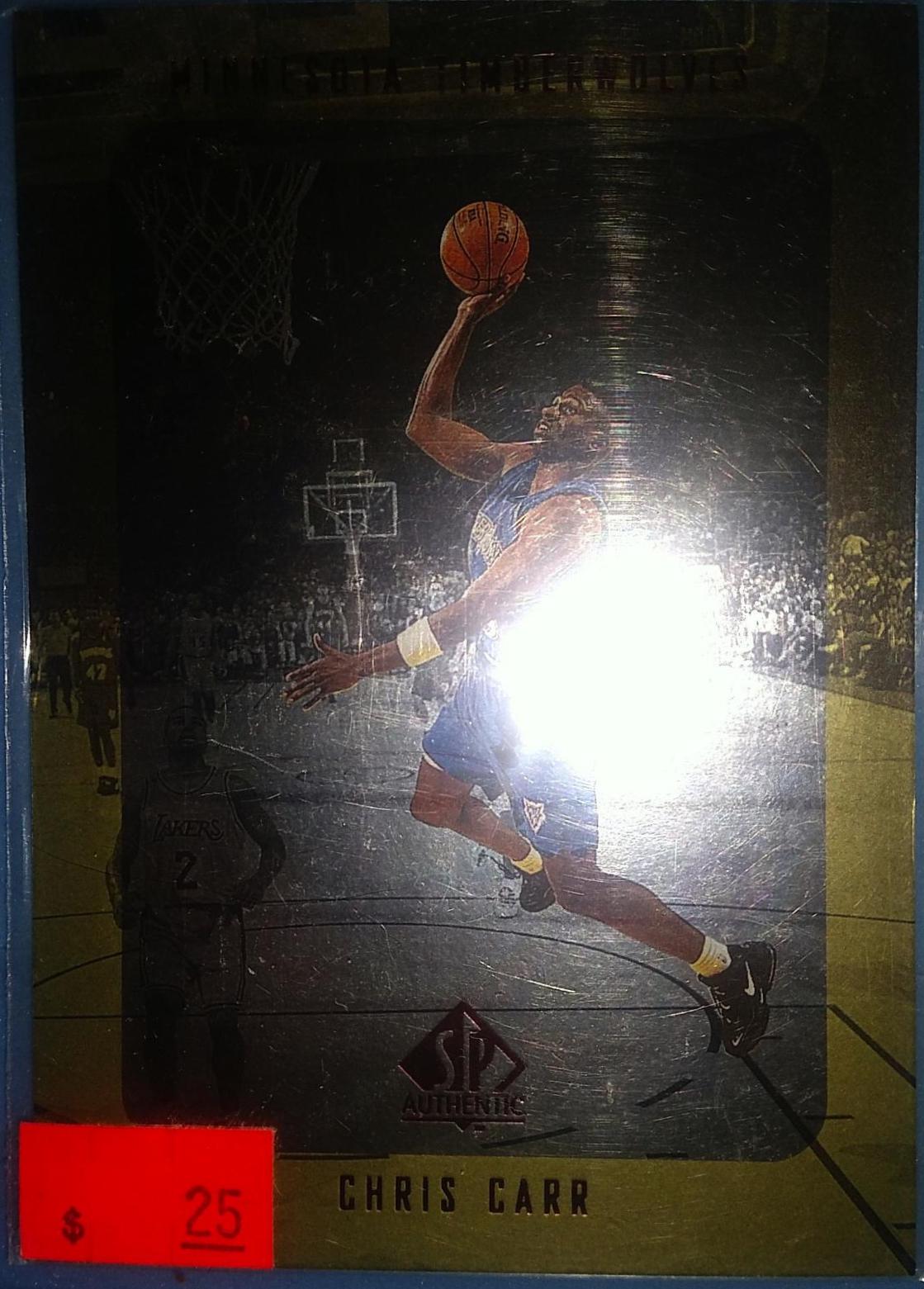 Chris Carr ##84 Basketball Cards 1998 Upper Deck