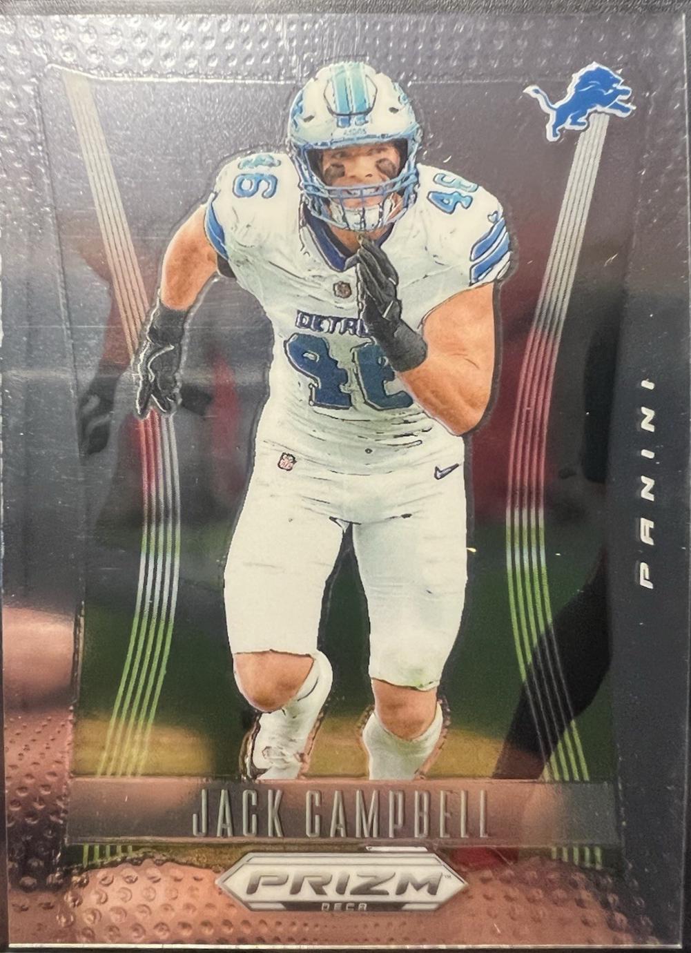 Jack Campbell #102 Football Cards 2024 Panini Prizm Deca